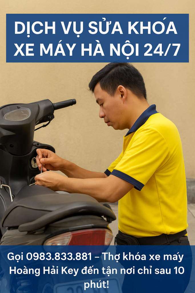 Sửa khóa xe máy Hà Nội