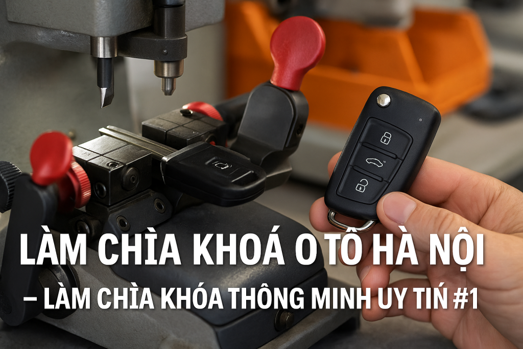Làm chìa khóa ô tô thông minh tại Hà Nội