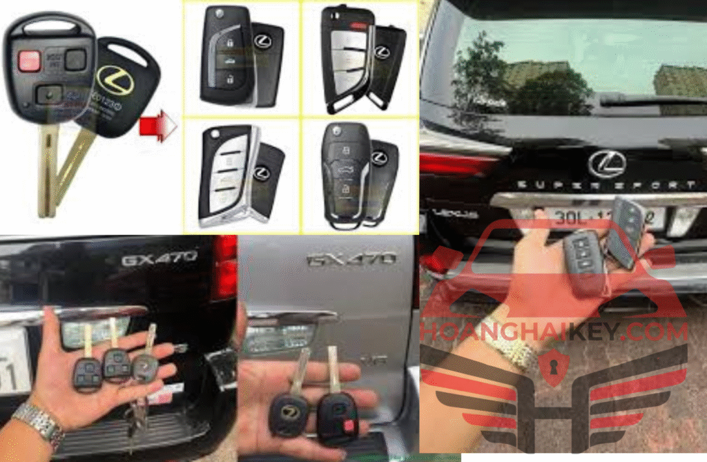Hoàng Hải Key làm chìa khóa ô tô Lexus uy tín tại Hà Nội