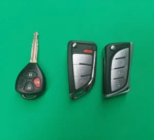 độ chìa khóa ô tô gập