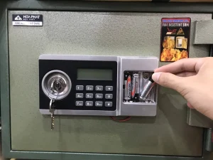 xử lý két sắt bị lỗi