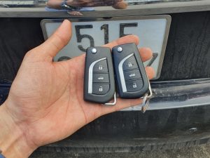 độ chìa khóa gập cho xe ô tô