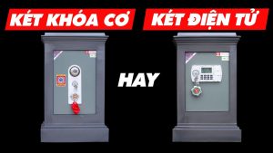 Nên Dùng Két Sắt Cơ Hay Điện Tử