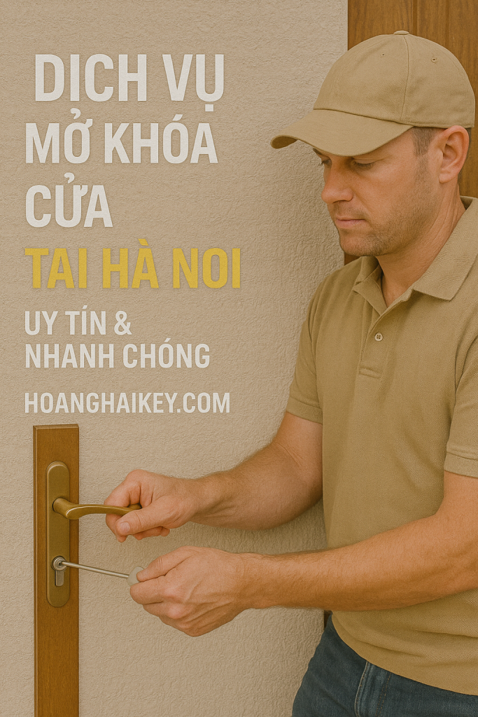 Hoàng Hải Key đội thợ khóa Hà Nội 24 giờ