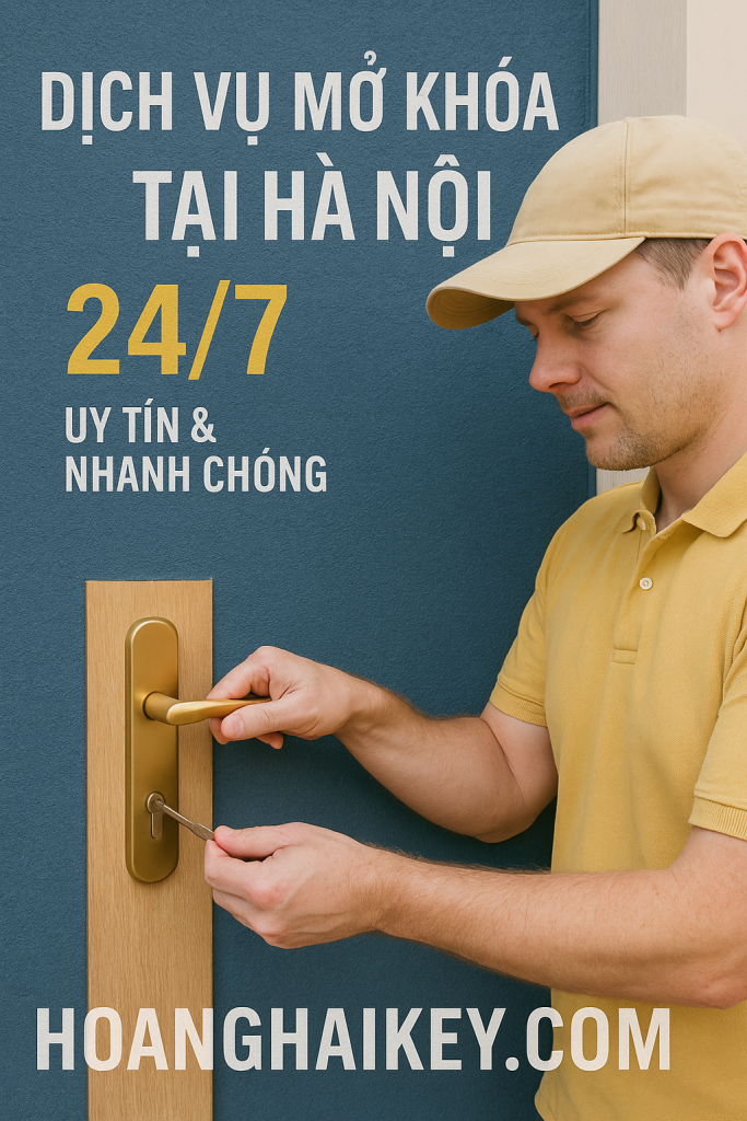 dịch vụ mở khóa cửa Hà Nội nhanh chóng