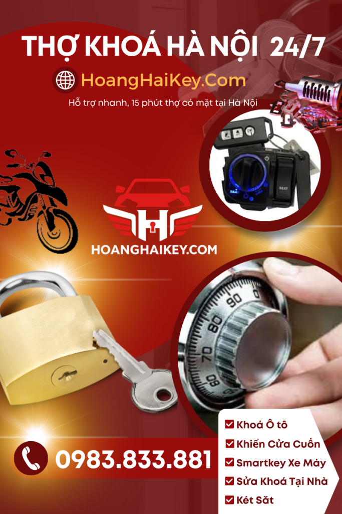 thợ khóa Hà Nội mở khóa ô tô