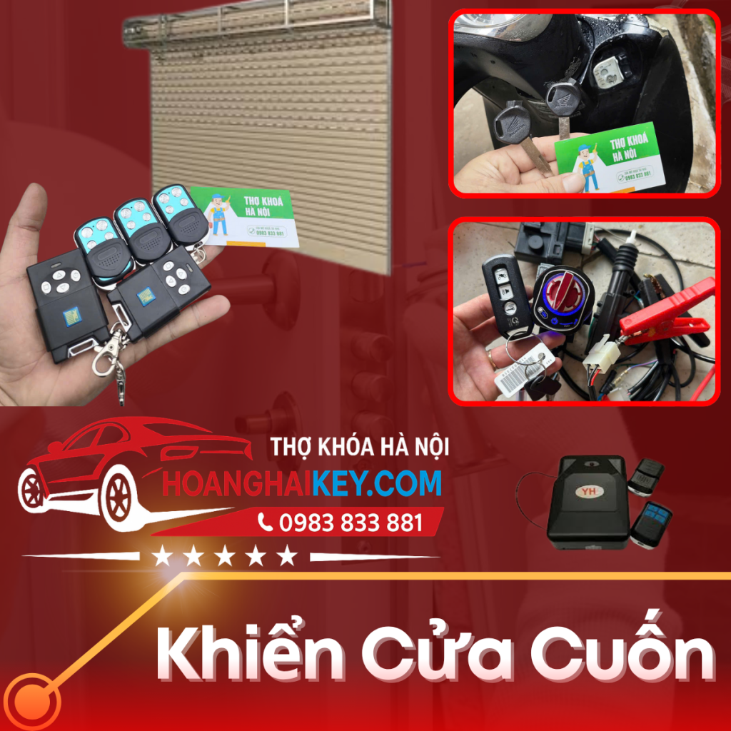 thợ khóa Hà Nội mở cửa cuốn