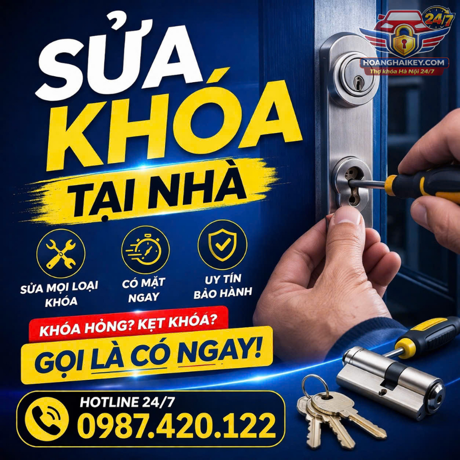 thợ sửa khóa 24h Hà Nội