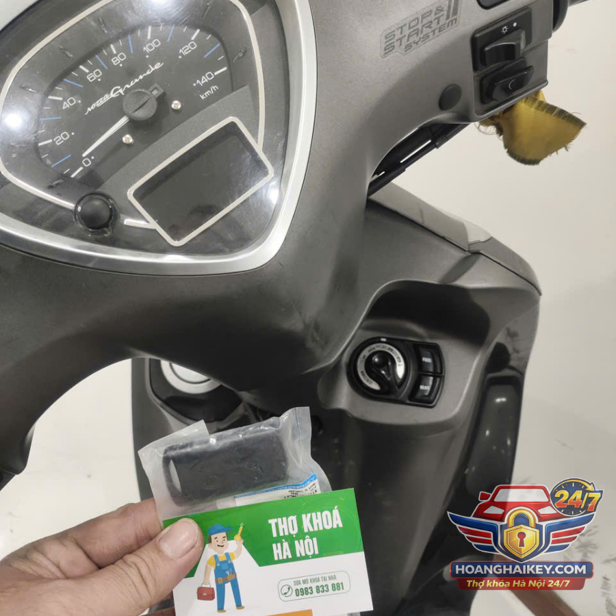 Cài smartkey yamaha nhanh tại chỗ