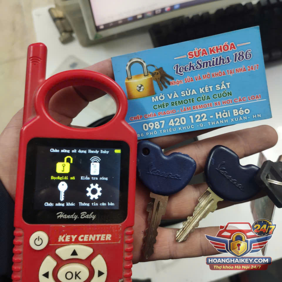 Sao chép chìa liberty nhanh tại chỗ