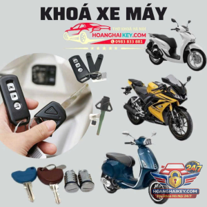 Làm lại chìa khóa xe máy nhanh tại Hà Nội