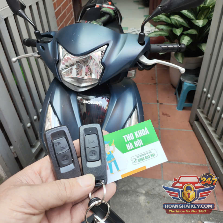 Thợ sửa khóa smartkey xe máy Hà Nội