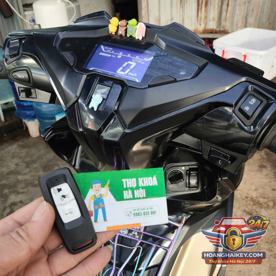 Sửa khóa smartkey honda Hà Nội