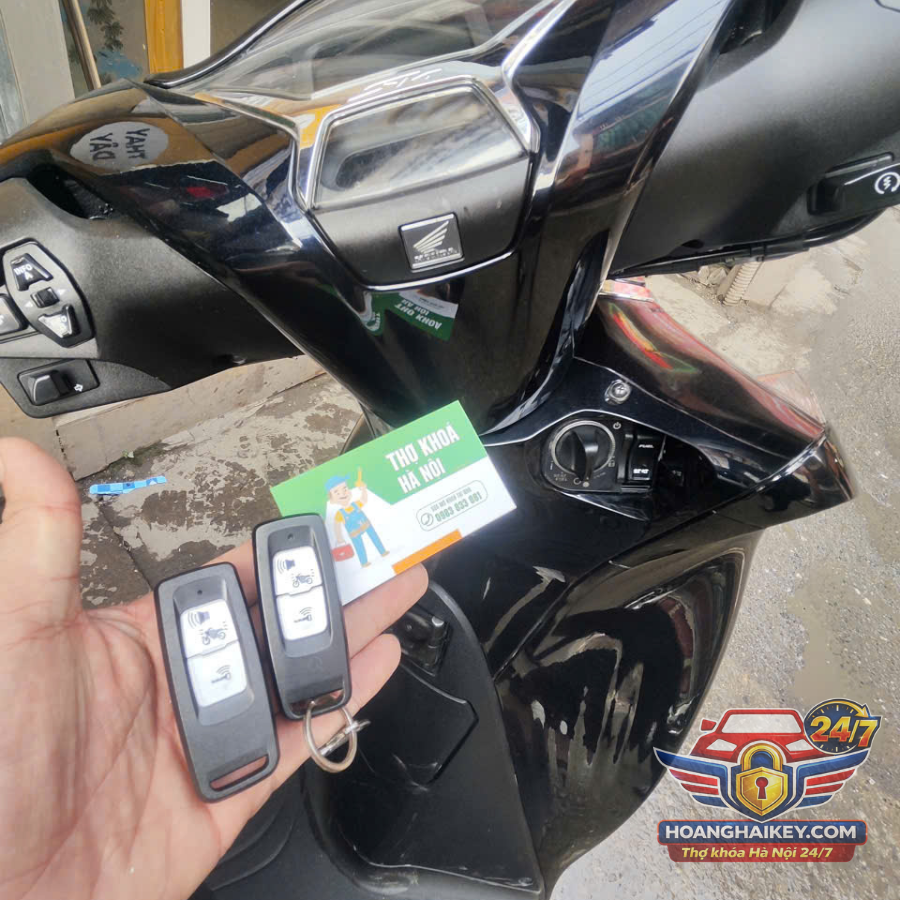 Làm khóa smartkey honda tại Hà Nội