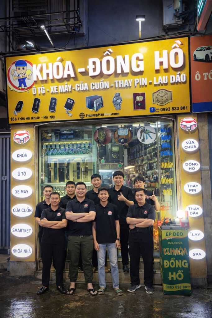 Thợ sửa khóa 24h Hà Nội uy tín, giá rẻ