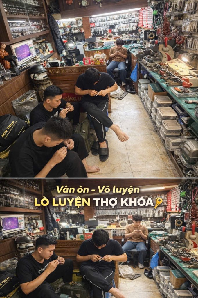 sửa khóa tại nhà Hà Nội, thợ sửa khóa có mặt 15 phút