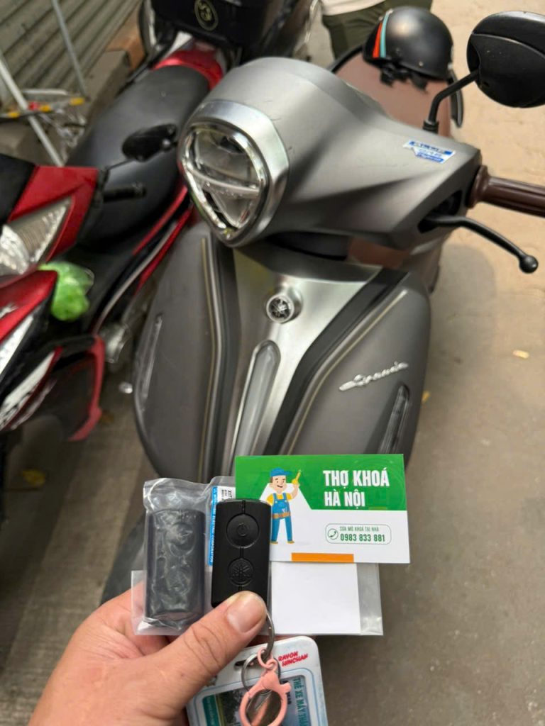 Làm khóa smartkey yamaha tại Hà Nội